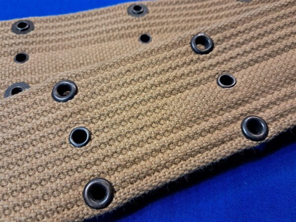world-war-two-unissued-mint-condition-pistol-belt-unmarked-undated-early-pattern-loom-error