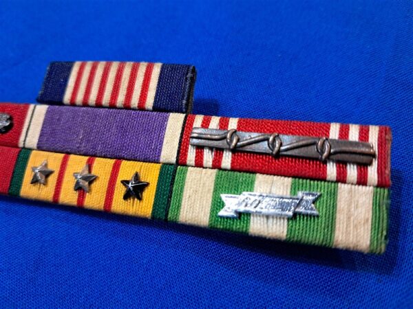 vietnam-war-ribbon-bar-awards-including-soldier-medal-purple-heart-4-bronze-stars