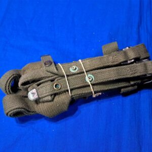 vietnam-war-early-1961-daed-sleep-bag-strap-carrying-for-bottom-of-system-mint-conditiion-with-original-ties