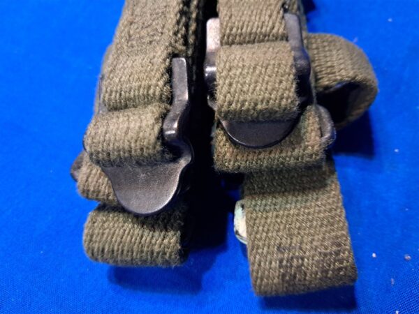 vietnam-war-early-1961-daed-sleep-bag-strap-carrying-for-bottom-of-system-mint-conditiion-with-original-ties