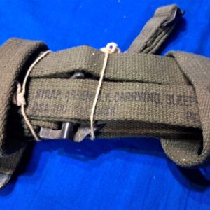vietnam-war-early-1961-daed-sleep-bag-strap-carrying-for-bottom-of-system-mint-conditiion-with-original-ties