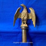 civil-war-flag-pole-eagle-topper-gilded-brass-excellent-condition-origial-condiiton-holed-beak