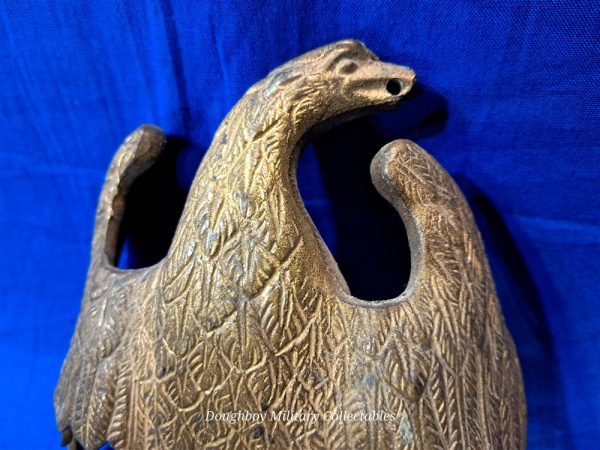 civil-war-flag-pole-eagle-topper-gilded-brass-excellent-condition-origial-condiiton-holed-beak