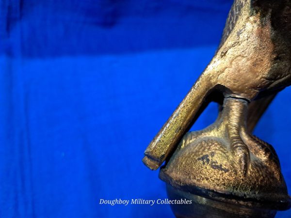 civil-war-flag-pole-eagle-topper-gilded-brass-excellent-condition-origial-condiiton-holed-beak