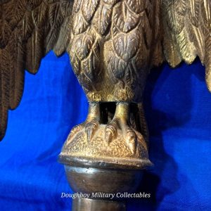 civil-war-flag-pole-eagle-topper-gilded-brass-excellent-condition-origial-condiiton-holed-beak