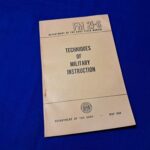korean-war-field-manual-f-21-6-for-instructions-on-how-to-be-an-drill-instructor-or-classroom-1954