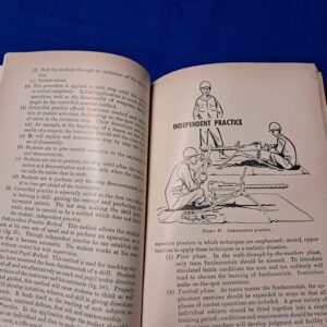 korean-war-field-manual-f-21-6-for-instructions-on-how-to-be-an-drill-instructor-or-classroom-1954