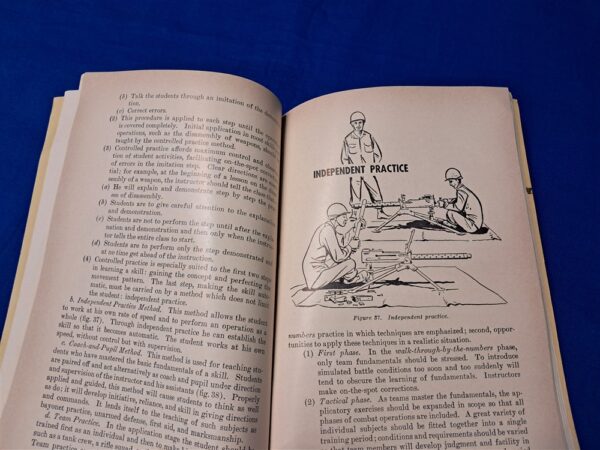 korean-war-field-manual-f-21-6-for-instructions-on-how-to-be-an-drill-instructor-or-classroom-1954