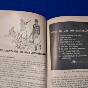 korean-war-field-manual-f-21-6-for-instructions-on-how-to-be-an-drill-instructor-or-classroom-1954