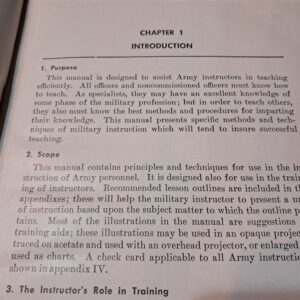 korean-war-field-manual-f-21-6-for-instructions-on-how-to-be-an-drill-instructor-or-classroom-1954