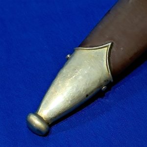 german-world-war-two-ground-dagger-early-s-a-pattern-1933-with-nickel-silver-fittings-excellent-condition-with-scabbard