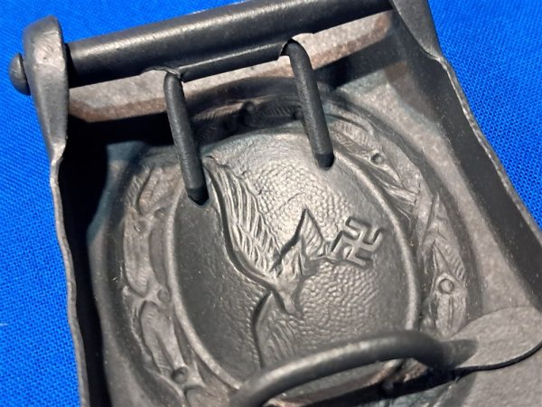 german-world-war-two-belt-buckle-luft-air-force-mint-in-wrap-no-tag-nolte-manufacture