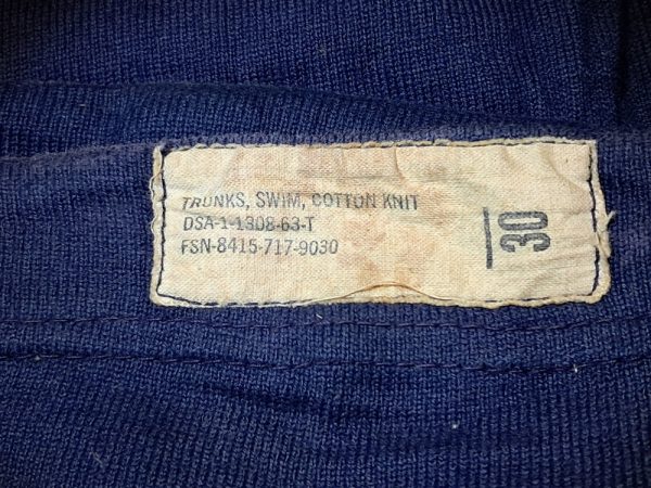 vietnam-war-1963-dated-naval-swim-trunk-set-demo-team-and-see-bees-use-original-tag-used-excellent