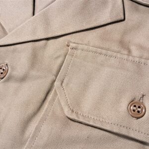 vietnam-war-tropical-short-sleeve-dress-tan-shirt-size-large-mint-unissued