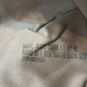 vietnam-war-tropical-short-sleeve-dress-tan-shirt-size-large-mint-unissued