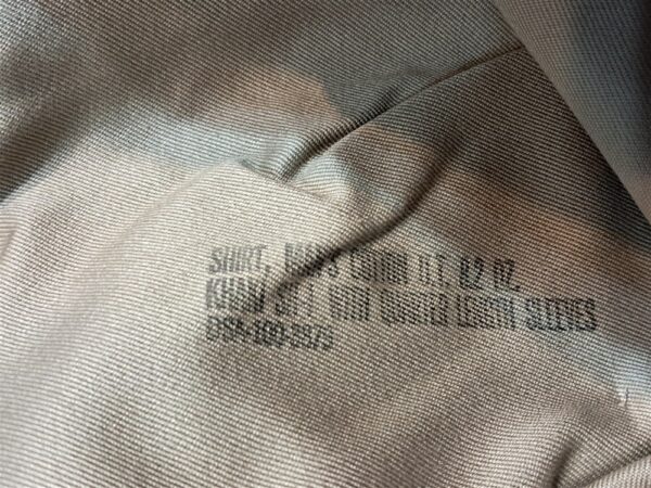 vietnam-war-tropical-short-sleeve-dress-tan-shirt-size-large-mint-unissued