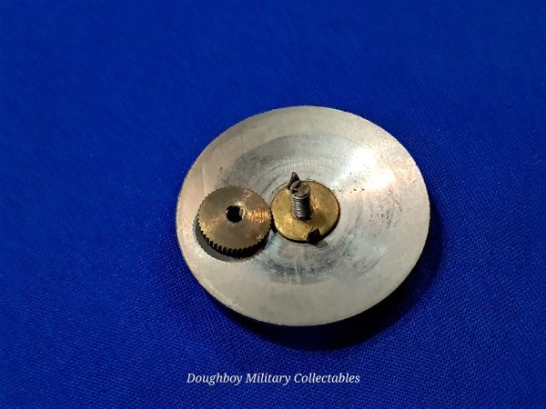 vietnam-war-enlisted-visor-cap-insignia-in-silverd-color-for-dress-blue-uniforms-with-original-nut