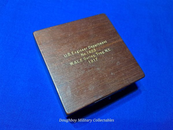 world-war-one-engineer-wodeden-compass-dated-1917-for-field-kits-and-mapping-excellent-near-unissued-condition