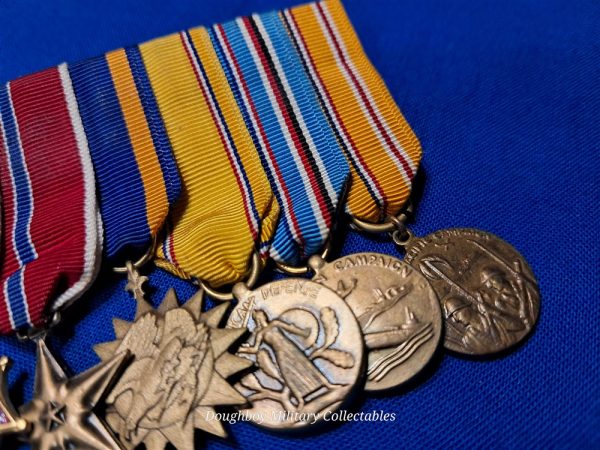 world-war-two-miniature-medal-set-of-six-with-legion-of-merit-bronze-star-and-air-medal-bar