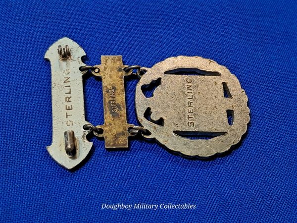 world-war-two-sterling-united-states-marines-shooting-qual-qualification-badge-for-carbine-rifle-sharpshooter-rating