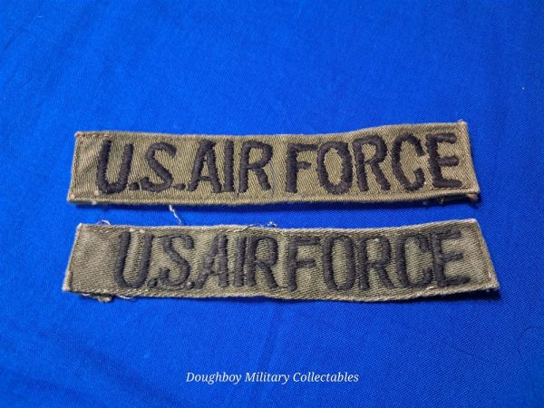 vietnam-war-air-force-tapes-for-uniforms-subdued-set-of-two-theater-made