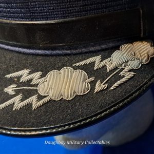 early-vietnam-era-air-force-officers-visor-cap-hat-with-bullion-lightning-clouds-large-size-high-quality