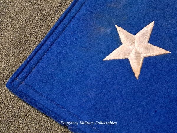korean-war-era-fely-blue-vehicle-flag-pennant-for-major-general-air-force