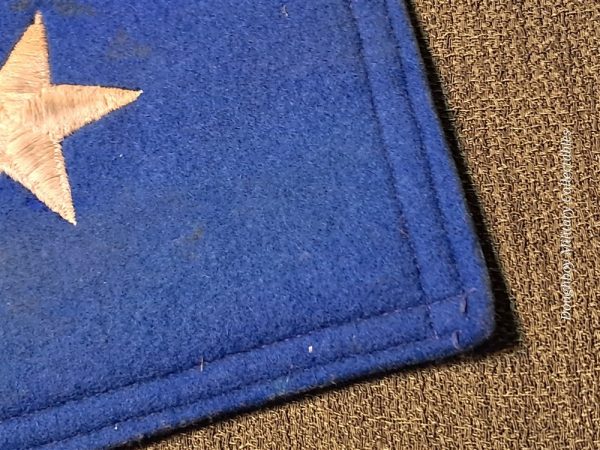 korean-war-era-fely-blue-vehicle-flag-pennant-for-major-general-air-force