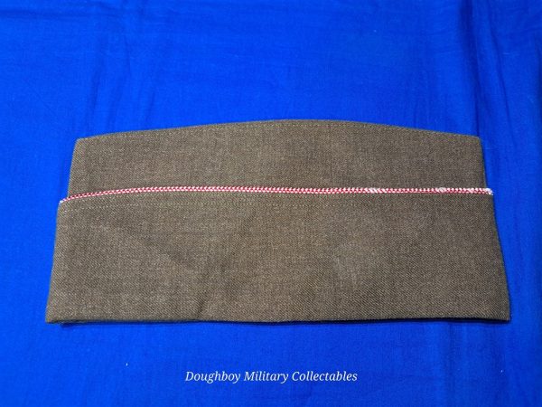 korean-war-1950-dated-cap-for-enlisted-engineer-dress-green-uniform-mint-condiiton