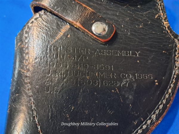 vietnam-war-air-force-38-special-holster-leather-swivel-type-with-strap-guu