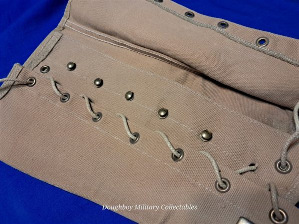 world-war-two-marine-corps-leggings-khacki-1942-dated-size-4-large-near-mint-unissued-condition