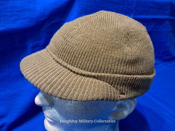world-war-two-original-41-jeep-cap-radar-wool-olive-drab-mint-unissued-condition-medium