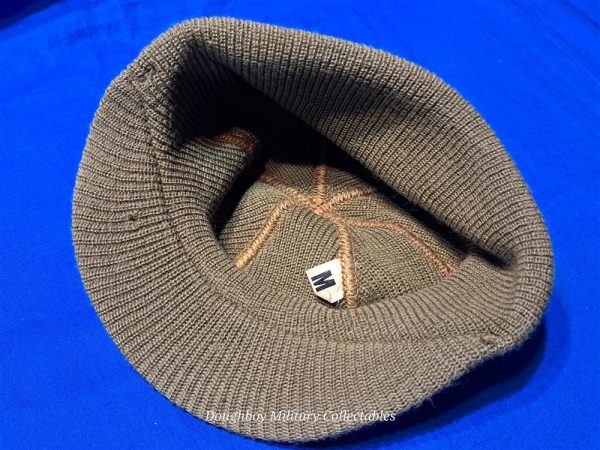 world-war-two-original-41-jeep-cap-radar-wool-olive-drab-mint-unissued-condition-medium