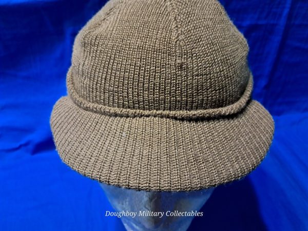 world-war-two-original-41-jeep-cap-radar-wool-olive-drab-mint-unissued-condition-medium