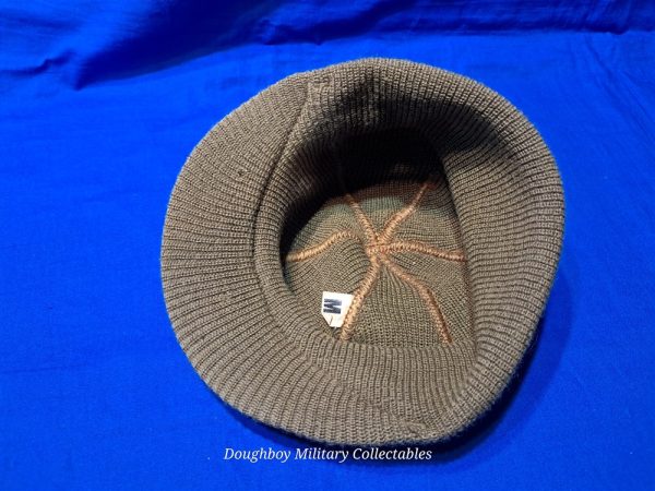 world-war-two-original-41-jeep-cap-radar-wool-olive-drab-mint-unissued-condition-medium