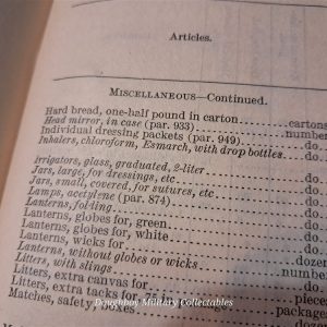 world-war-one-medical-manual-for-the-medic-department-1916-dated-400-pages-lists-kits-belts-and-chests