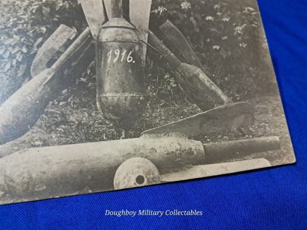 world-war-one-real-photo-post-card-french-spigot-bombs-mortars-german-made