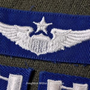 early-vietnam-color-pattern-blue-air-force-captain-rank-and-wings-for-combat-uniform-field-white-embroidered