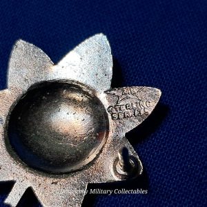korean-war-era-lieutenant-colonel-marine-corps-rank-sterling-silver-correct-clutches-excellent