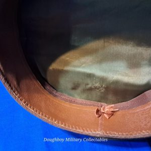 world-war-two-visor-hat-officers-model-with-eagle-and-braid-excellent-condition-green-olive-drab-wool