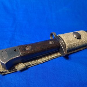 world-war-two-british-india-manufactured-type 2-mark-bayonet-short-with-original-frog-1944-dated