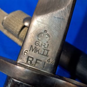 world-war-two-british-india-manufactured-type 2-mark-bayonet-short-with-original-frog-1944-dated