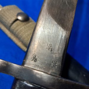 world-war-two-british-india-manufactured-type 2-mark-bayonet-short-with-original-frog-1944-dated