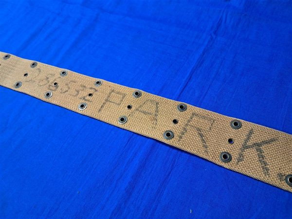 world-war-one-pistol-belt-with-mill-markings-dated-1917-bullet-logo-excellent-condition