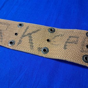 world-war-one-pistol-belt-with-mill-markings-dated-1917-bullet-logo-excellent-condition