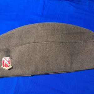 world-war-two-army-dress-overseas-cap-with-168-field-artillery-insignia-pin-by-robbins