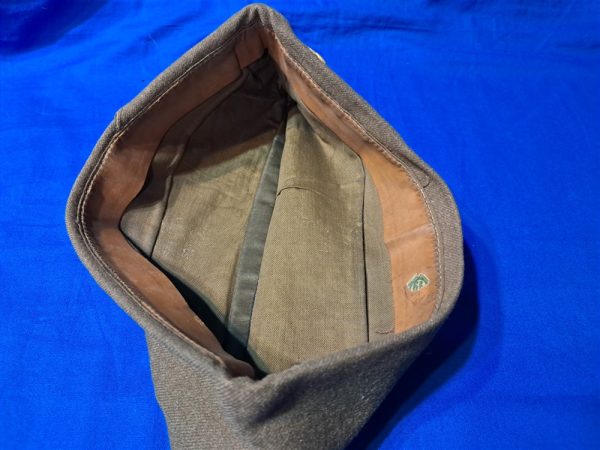 world-war-two-army-dress-overseas-cap-with-168-field-artillery-insignia-pin-by-robbins