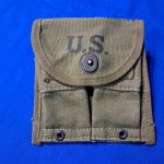 world-war-two-carbine-magazine-pouch-1945-dated-mint-unissued-with-outside-manufacture-stampings