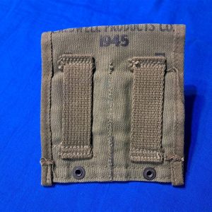 world-war-two-carbine-magazine-pouch-1945-dated-mint-unissued-with-outside-manufacture-stampings