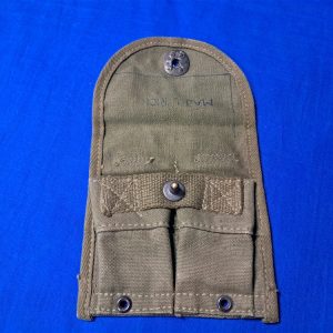 world-war-two-carbine-magazine-pouch-1945-dated-mint-unissued-with-outside-manufacture-stampings